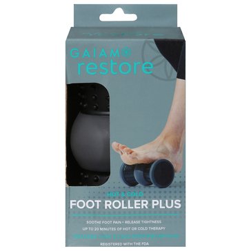 Gaiam Restore Hot And Cold Foot Roller Plus