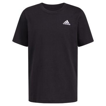 Adidas Big Boys' Essential Embroidered Logo Tee