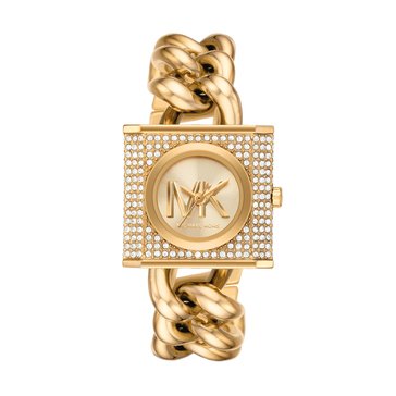 Michael Kors Women's Mini Lock Chain Watch
