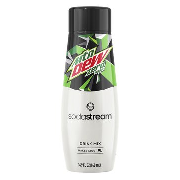 SodaStream Zero Mt Dew Flavor Syrup