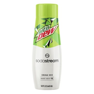SodaStream Mt Dew Flavor Syrup