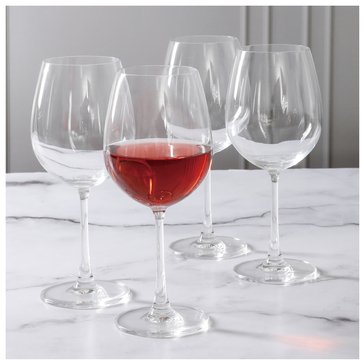 Martha Stewart Vivica Stemmed Wine Glass, 4-Piece Set