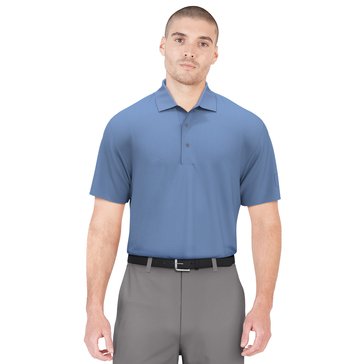 PGA Tour Men's Short Sleeve Airflux Solid Mesh Polo