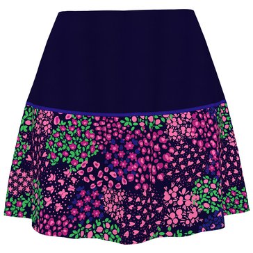 PGA Tour Women's Whimsical Printed Flounce Skort