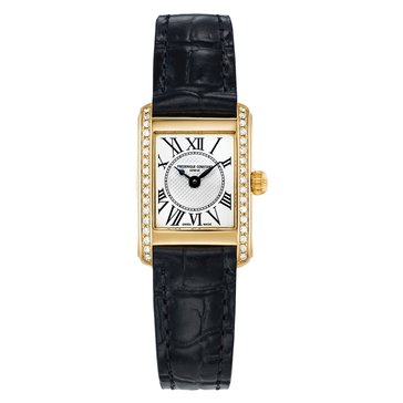 Frederique Constant Women's Quartz Crystal Carree Strap Watch