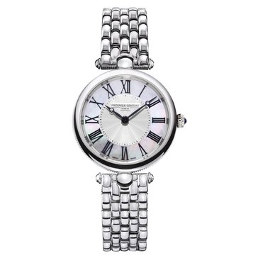 Frederique Constant Women's Quartz Art Deco Round Bracelet Watch