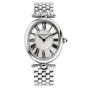 Frederique Constant Women's Quartz Art Deco Oval Bracelet Watch
