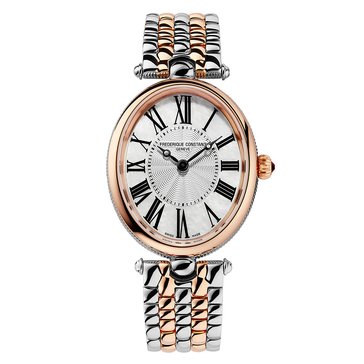 Frederique Constant Women's Quartz Art Deco Oval Bracelet Watch