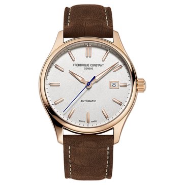 Frederique Constant Men's Index Classic Strap Automatic Watch