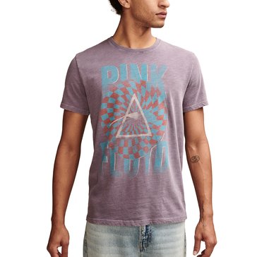Lucky Brand Men's Pink Floyd Prism Graphic Tee