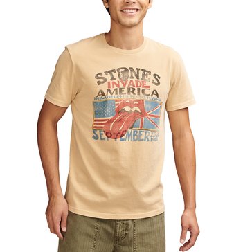 Lucky Brand Men's Rolling Stones Tattoo Graphic Tee