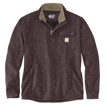 Carhartt Men's Relaxed Fit Midweight Quarter Zip Pocket Thermal Fleece Sweater