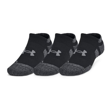 Under Armour Men's Performance Tech Pro No Show Socks, 3-Pack