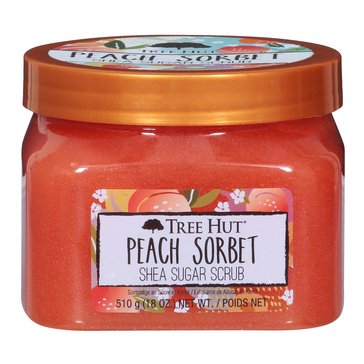 Tree Hut Peach Sorbet Shea Sugar Scrub