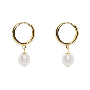 Argento Vivo Pearl Dangle Drop Earrings