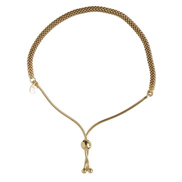 Argento Vivo Mesh Slider Bracelet