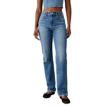 AE Women's Super High-Rise Straight Jeans