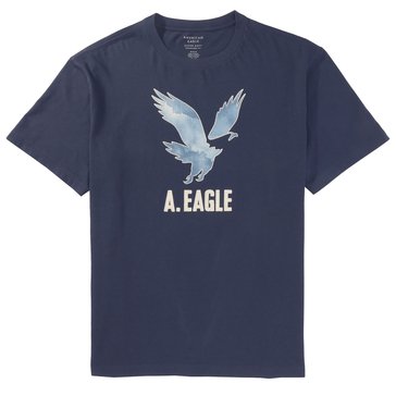 AE Men's Super Soft Elevated Embroidered Graphic Tee