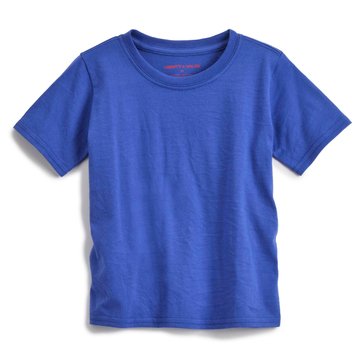 Liberty & Valor Big Boys' Solid Crew Tee Short Sleeve