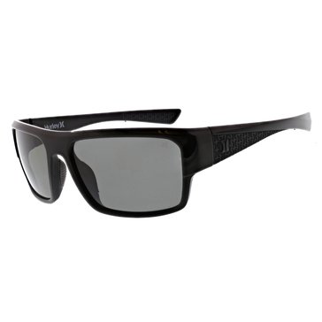 Hurley Men's Session Rectangle Wrap Sunglasses