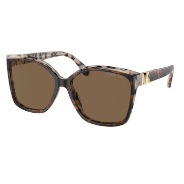 Michael Kors Women's 0MK2201 Square Non-Polarized Sunglasses