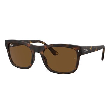 Ray-Ban Unisex 0RB4428 Square Polarized Sunglasses