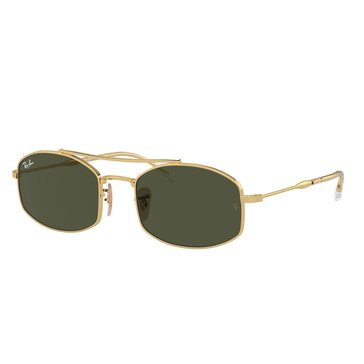 Ray-Ban Unisex 0RB3719 Oval Non-Polarized Sunglasses