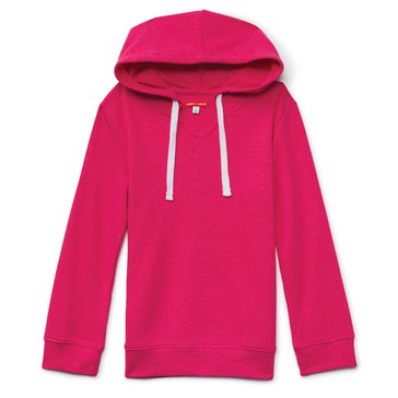 Liberty & Valor Little Girls' Thermal Hoodie