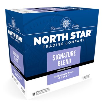North Star Signature Blend Single Serve Cups, 18-count