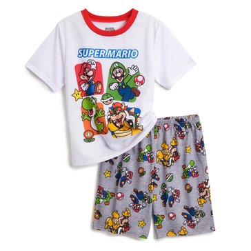 Mario Boys' 2-Piece Pajama Sets