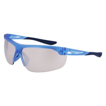 Nike Men's Windtrack Polarized Chrome Mirror Sunglasses