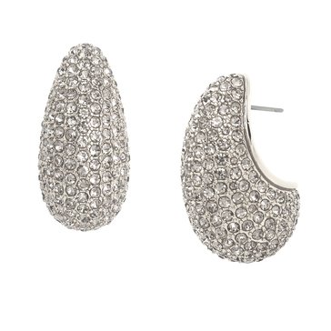 Kurt Geiger Pave Dome Drop Earrings