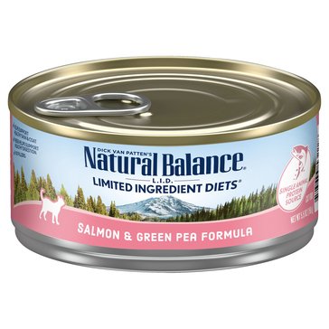 Natural Balance Limited Ingredient Salmon and Green Pea Wet Cat Food