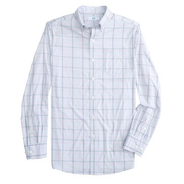 Southern Tides Men's Long Sleeve Brrr Rainer Check Shirt