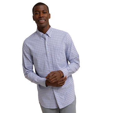 Southern Tides Men's Long Sleeve Trailside Plaid Sportshirt