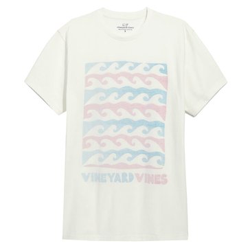 Vineyard Vines Women's Reverse Waves SS Tee