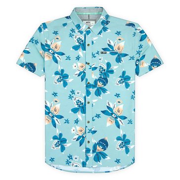 Jetty Men's Garwood Allover Print Short Sleeve Shirt