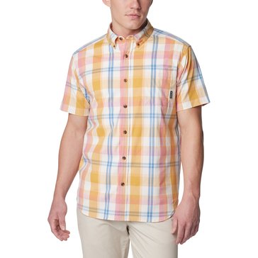 Columbia Men's Rapid Rivers II Plaid Short Sleeve Shirt