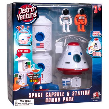 Astro Venture Space Capsule and Station Combo Play Set