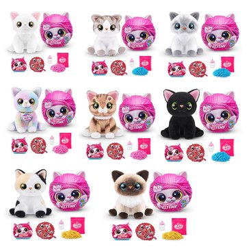 Zuru Pets Alive Smitten Kittens Series 1 Interactive Surprise Plush Toy