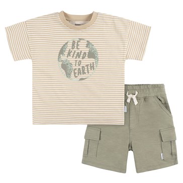 Gerber Toddler Boys' Graphic Tee Shorts Sets