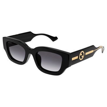 Gucci Women's GG1558SK Rectangle Sunglasses