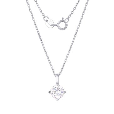 1 cttw Cubic Zirconia Pendant