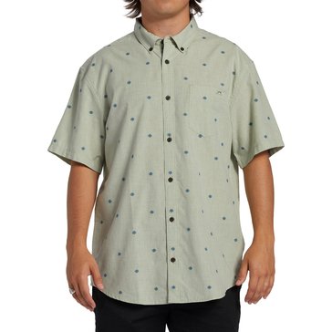 Billabong Men's All Day Jacquard Short Sleeve Shirt