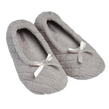 Yarn & Sea Women's Quilted Plush Ballet Slipper