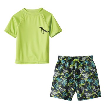 Liberty & Valor Little Boys' Short Sleeve Rashguard Sets