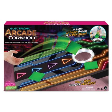 Electronic Arcade Neon Series Cornhole Game