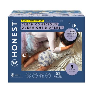 The Honest Company Overnights Diapers Size 4 - Club Box