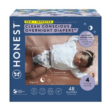 The Honest Company Overnights Diapers Size 5 - Club Box