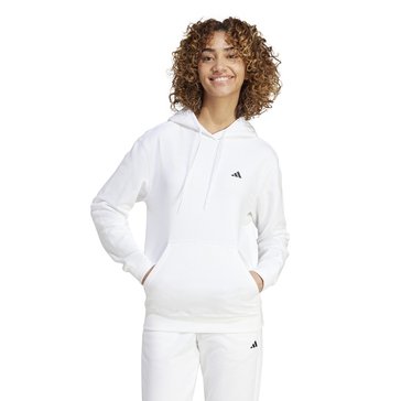 Adidas Women's Small Logo Fleece Hoodie